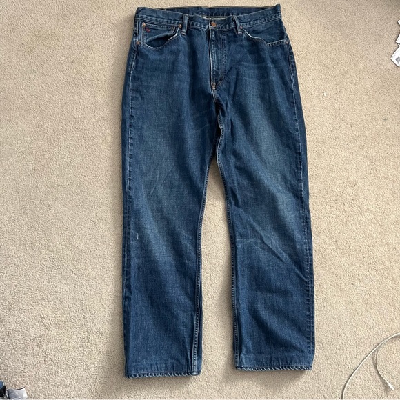 Vintage 2010 Polo Ralph Lauren Classic Straight Leg Jeans in Morningside Wash - Picture 4 of 13